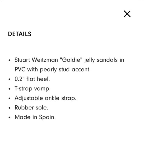 Stuart Weitzman Goldie Pearly Stud Jelly Sandal 5 Vacation Resortwear Maximalist - Picture 3 of 15